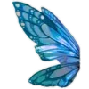 Стикер 58 Blue Random Emoji - голубые рандом эмодзи