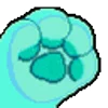 Стикер 44 Blue Random Emoji - голубые рандом эмодзи