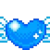 Стикер 39 Blue Random Emoji - голубые рандом эмодзи