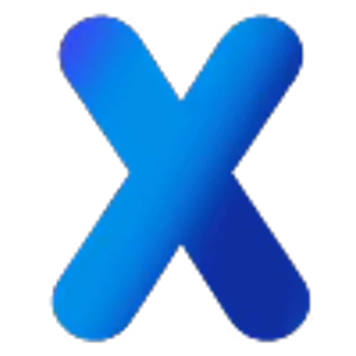 🤩 Эмодзи «Синий градиент с анимацией» для Telegram