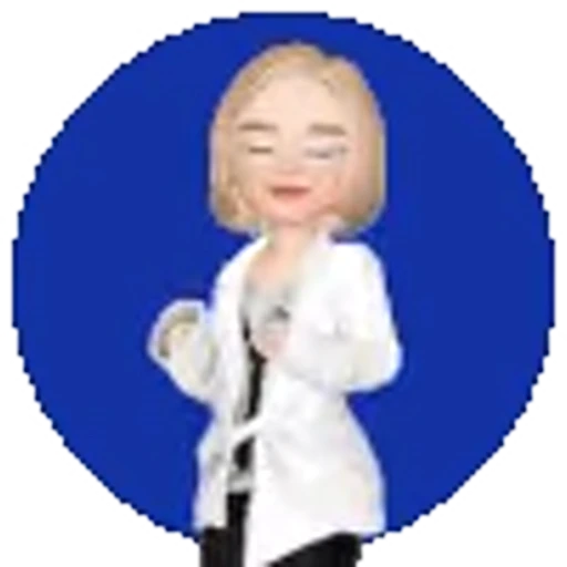 😍 Эмодзи «Синий градиент с анимацией» для Telegram