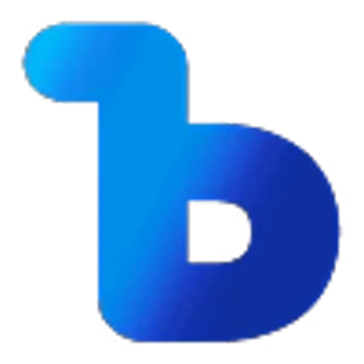 😛 Эмодзи «Синий градиент с анимацией» для Telegram