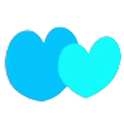 💙 Эмодзи «Синий градиент с анимацией» для Telegram