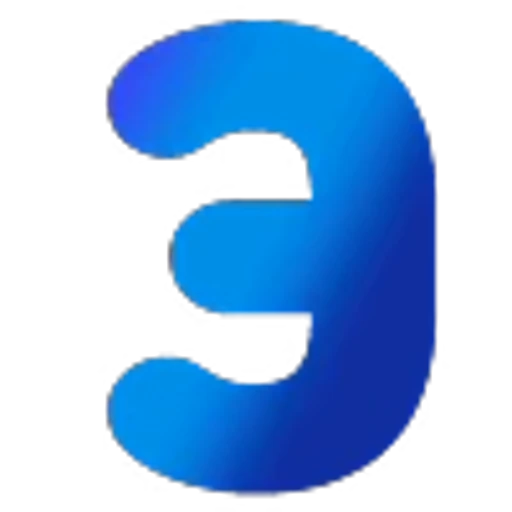 🥺 Эмодзи «Синий градиент с анимацией» для Telegram