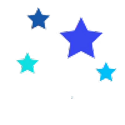 ⭐️ Эмодзи «Синий градиент с анимацией» для Telegram