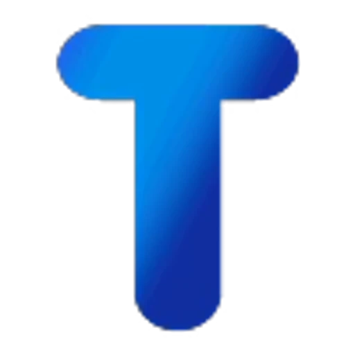 ☺️ Эмодзи «Синий градиент с анимацией» для Telegram