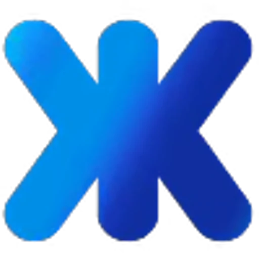 😉 Эмодзи «Синий градиент с анимацией» для Telegram