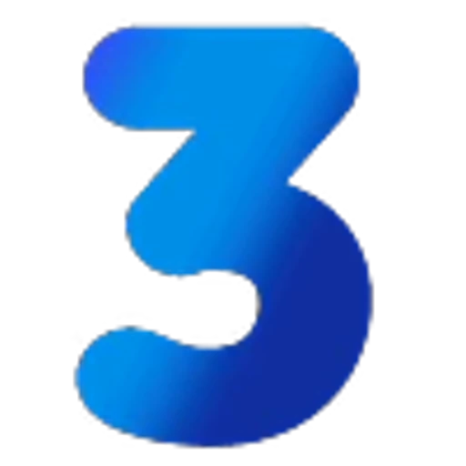 3️⃣ Эмодзи «Синий градиент с анимацией» для Telegram