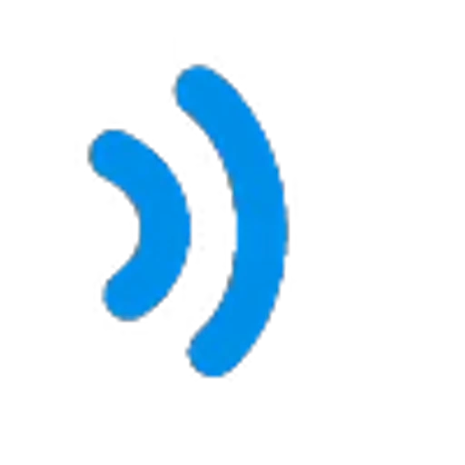 🎙 Эмодзи «Синий градиент с анимацией» для Telegram