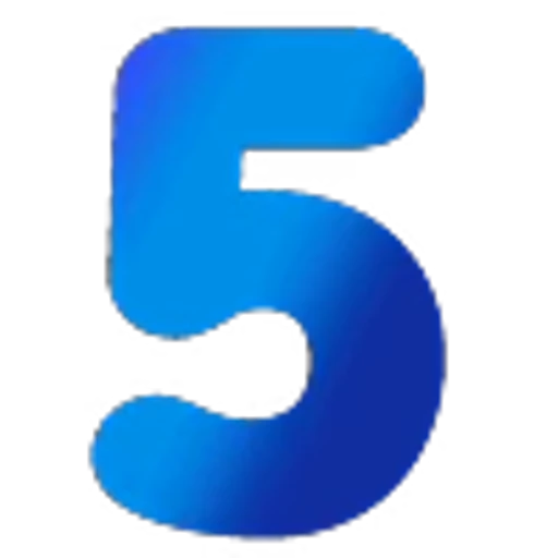 5️⃣ Эмодзи «Синий градиент с анимацией» для Telegram