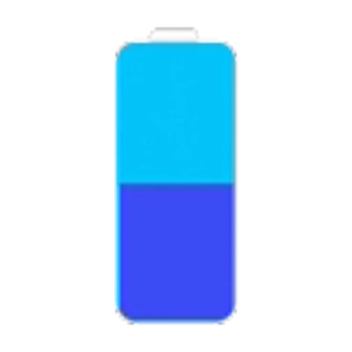 🔋 Эмодзи «Синий градиент с анимацией» для Telegram