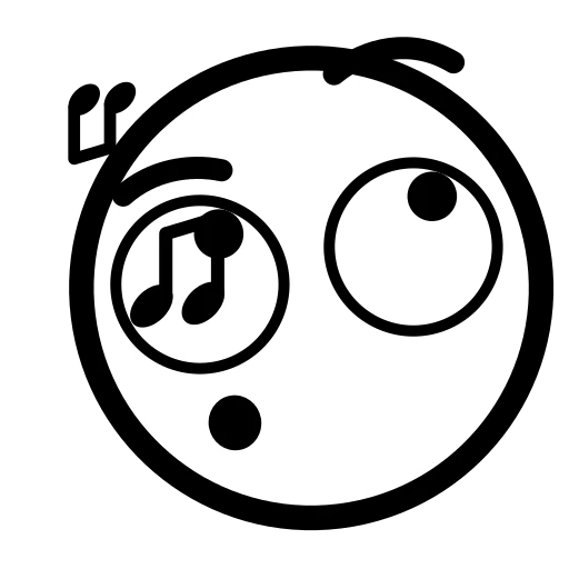 🎵 Эмодзи «White - белые эмодзи» для Telegram