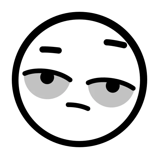 😮‍💨 Эмодзи «White - белые эмодзи» для Telegram
