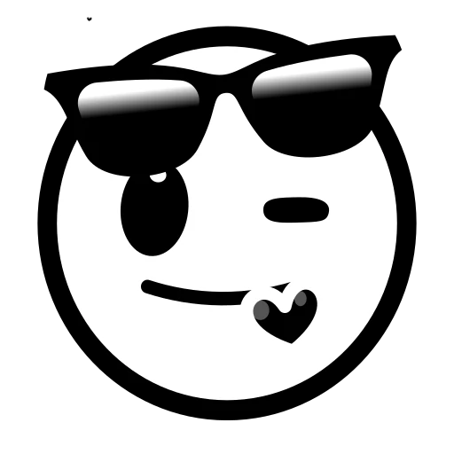 😍 Эмодзи «White - белые эмодзи» для Telegram