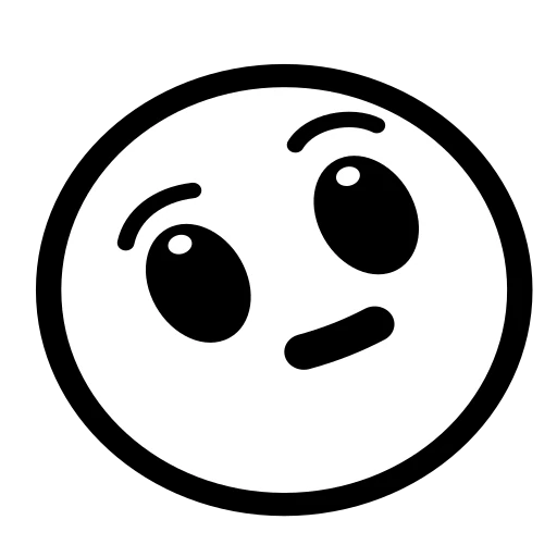 🤥 Эмодзи «White - белые эмодзи» для Telegram
