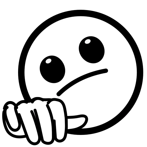 🫤 Эмодзи «White - белые эмодзи» для Telegram
