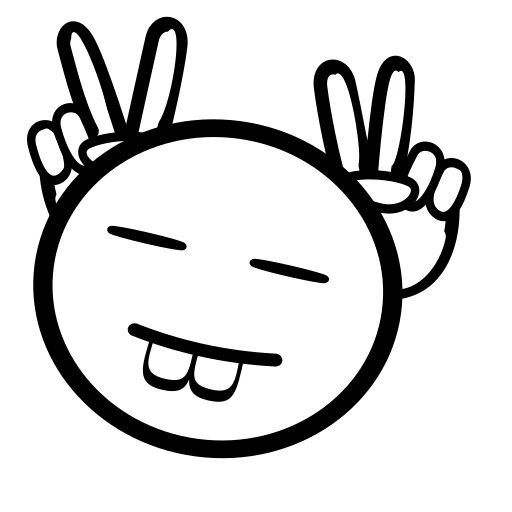 🤡 Эмодзи «White - белые эмодзи» для Telegram