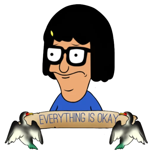😐 Стикер «Bob&;s Burgers» для Telegram