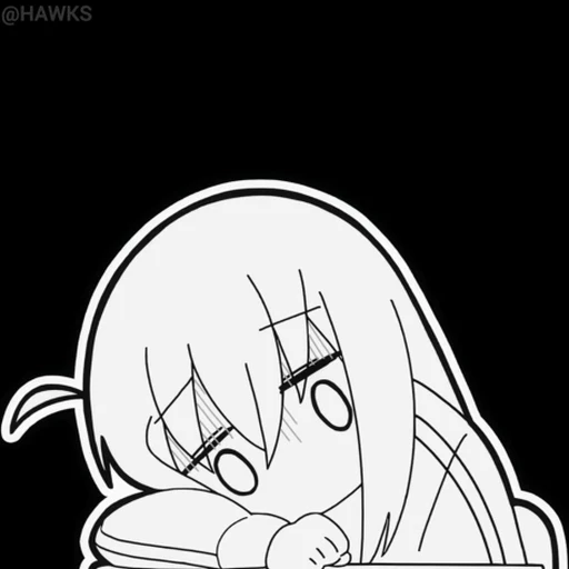 😟 Стикер «Bocchi the Rock! 2» для Telegram