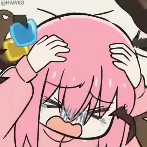 😭 Стикер «Bocchi the Rock! 2» для Telegram