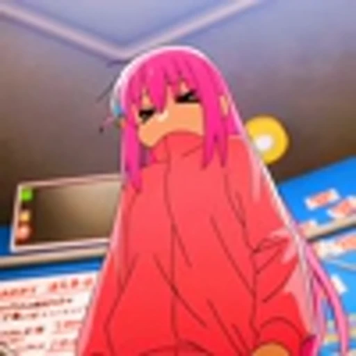 😖 Эмодзи «Bocchi The Rock&; p2Одинокий Рокер&; 2 часть» для Telegram