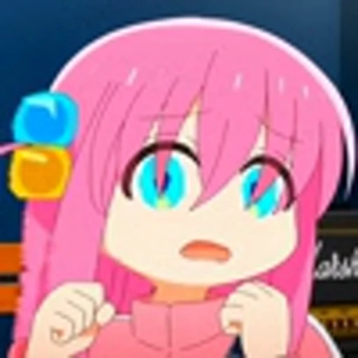 🙅‍♀️ Эмодзи «Bocchi The Rock&; p2Одинокий Рокер&; 2 часть» для Telegram