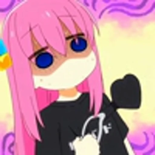 😵‍💫 Эмодзи «Bocchi The Rock&; p2Одинокий Рокер&; 2 часть» для Telegram