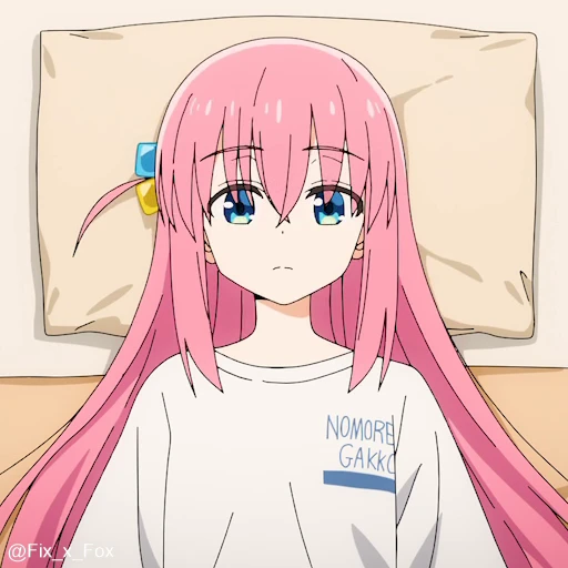 😴 Стикер «Bocchi the Rock! Part 2» для Telegram