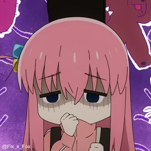 😣 Стикер «Bocchi the Rock! Part 2» для Telegram