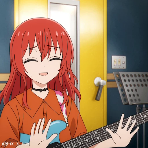 😅 Стикер «Bocchi the Rock! Part 2» для Telegram