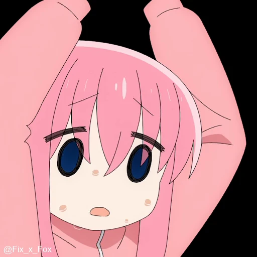 😰 Стикер «Bocchi the Rock! Part 2» для Telegram