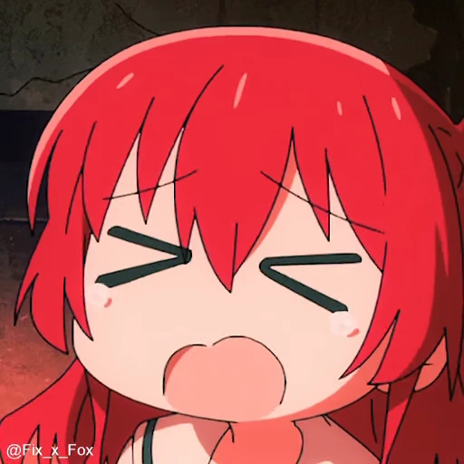 😫 Стикер «Bocchi the Rock! Part 2» для Telegram