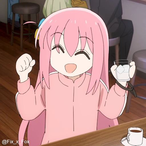 😁 Стикер «Bocchi the Rock! Part 2» для Telegram
