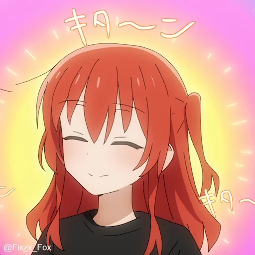 ☺️ Стикер «Bocchi the Rock! Part 2» для Telegram