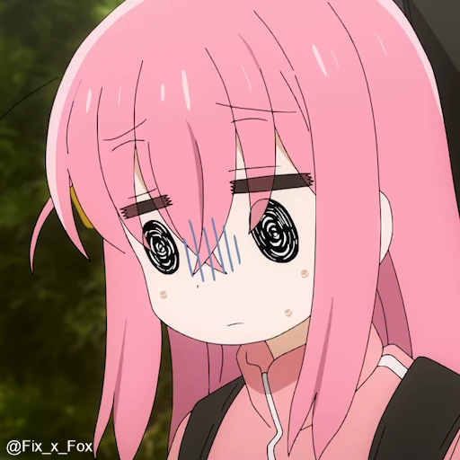 😵‍💫 Стикер «Bocchi the Rock! Part 2» для Telegram