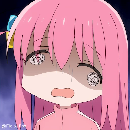 😵‍💫 Стикер «Bocchi the Rock! Part 2» для Telegram