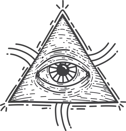 👀 Стикер «Теория Элит» для Telegram