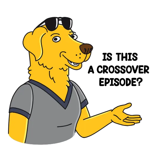 Стикер 48 BoJack Horseman