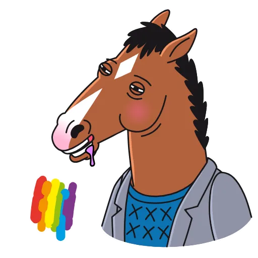 Стикер 40 BoJack Horseman