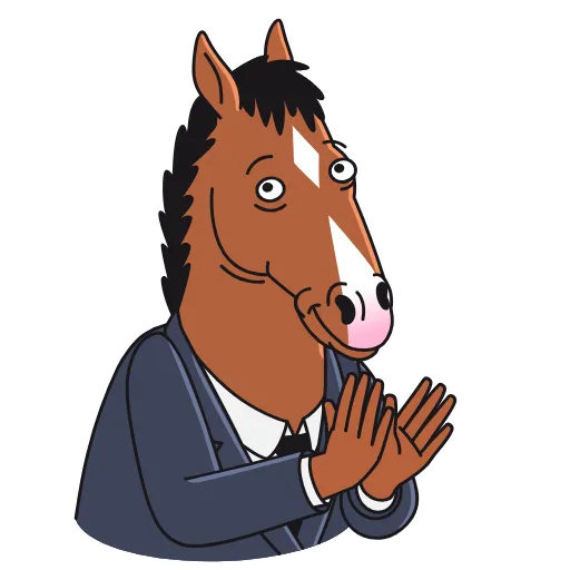 Стикер 30 BoJack Horseman