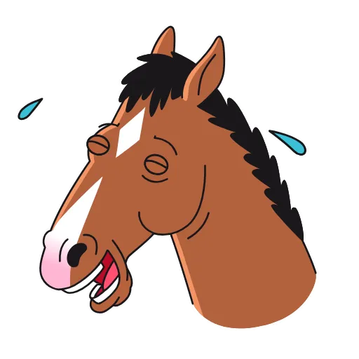 Стикер 25 BoJack Horseman