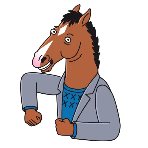 Стикер 49 BoJack Horseman