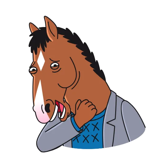 Стикер 3 BoJack Horseman