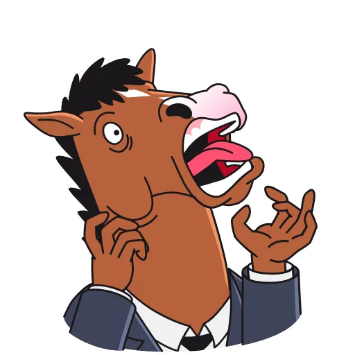 Стикер 4 BoJack Horseman