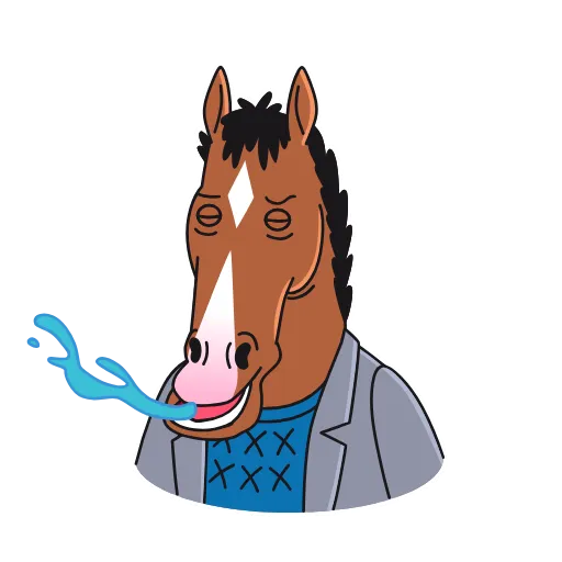 Стикер 9 BoJack Horseman