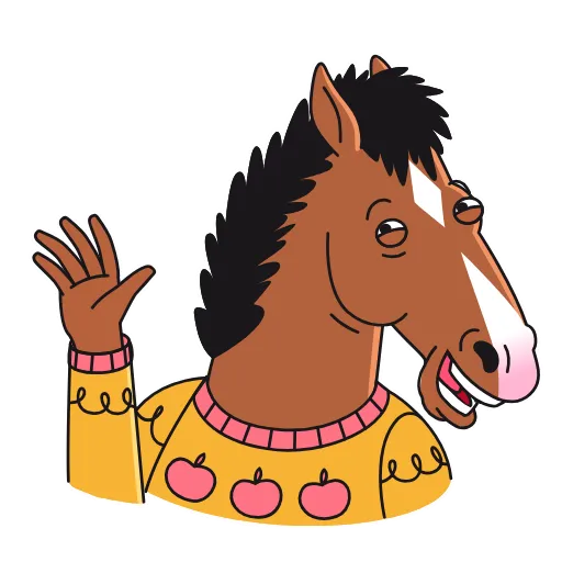 Стикер 5 BoJack Horseman