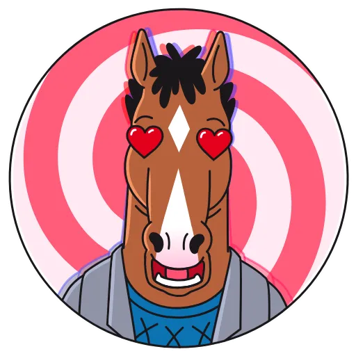 Стикер 14 BoJack Horseman