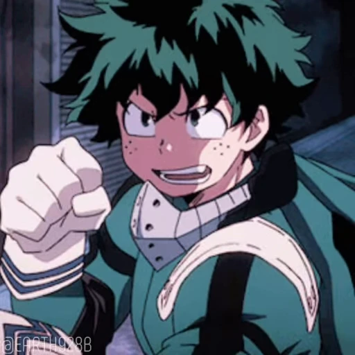 😡 Стикер «BN Hero Academia» для Telegram
