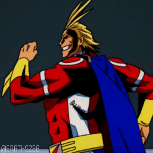 😘 Стикер «BN Hero Academia» для Telegram
