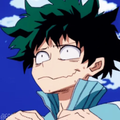 🥵 Стикер «BN Hero Academia» для Telegram